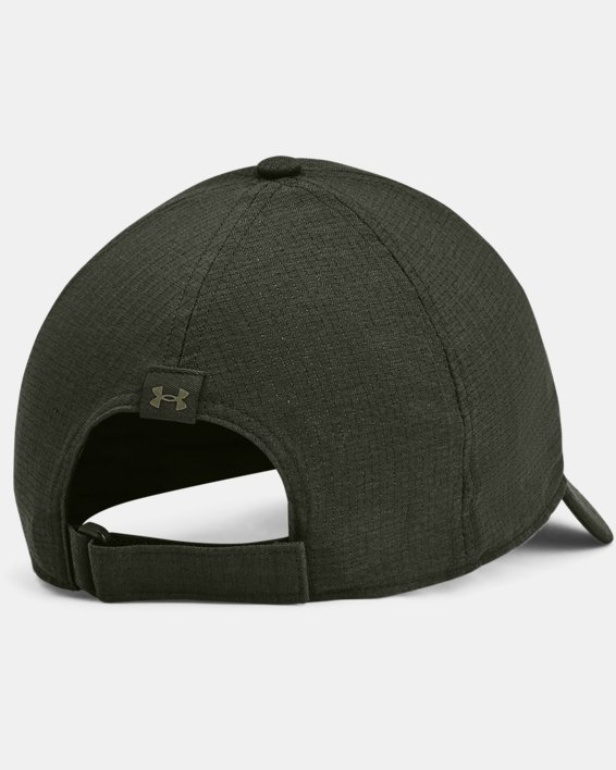 Herren UA Iso-Chill ArmourVent™ Verstellbare Kappe, Green, pdpMainDesktop image number 1